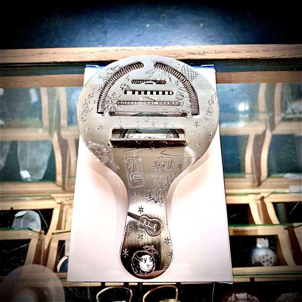 Coley Strainer Edelstahl Tiki – Bild 4