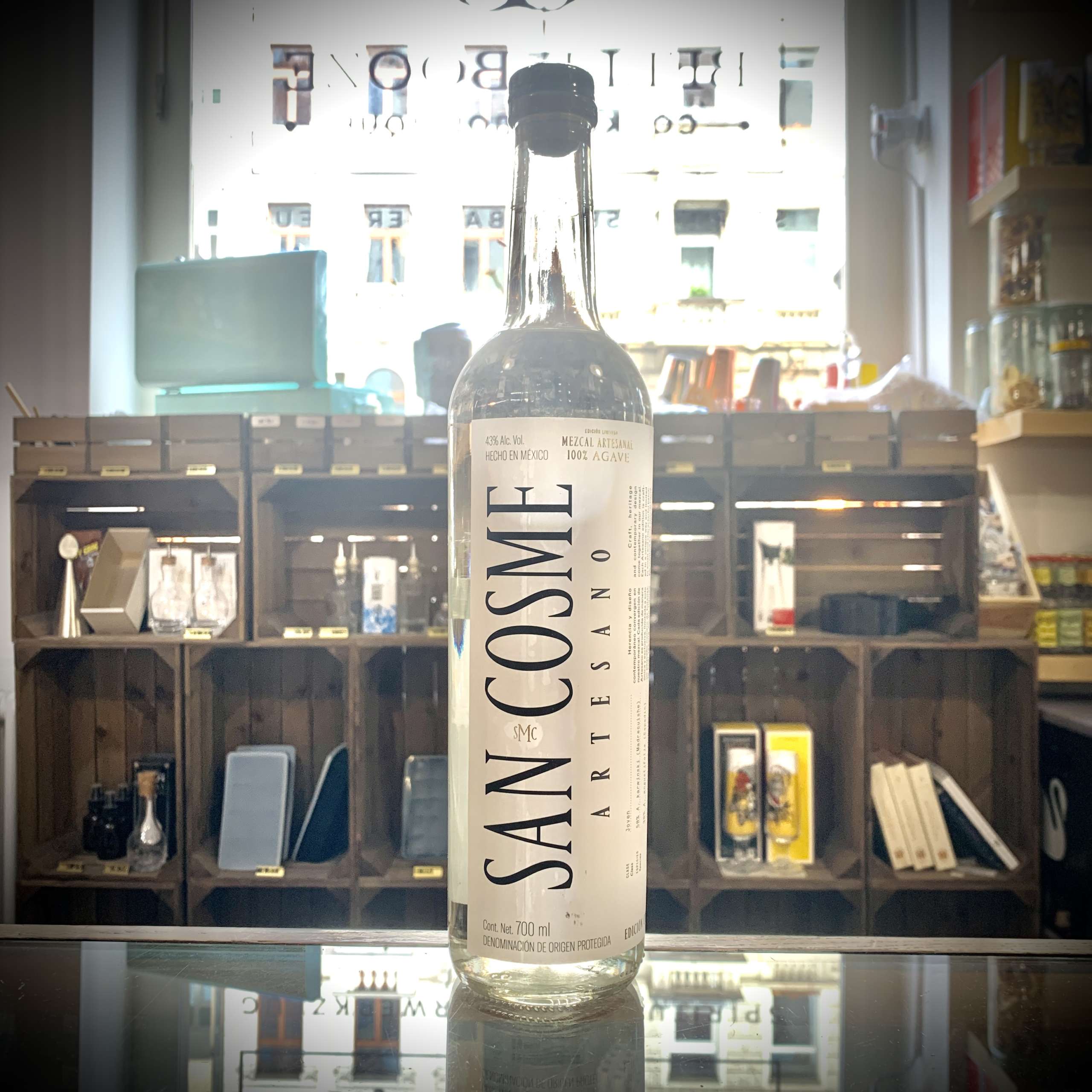 San Cosme Mezcal Artesano No. 3 45 0,7l Belle Booze Cocktail Boutique
