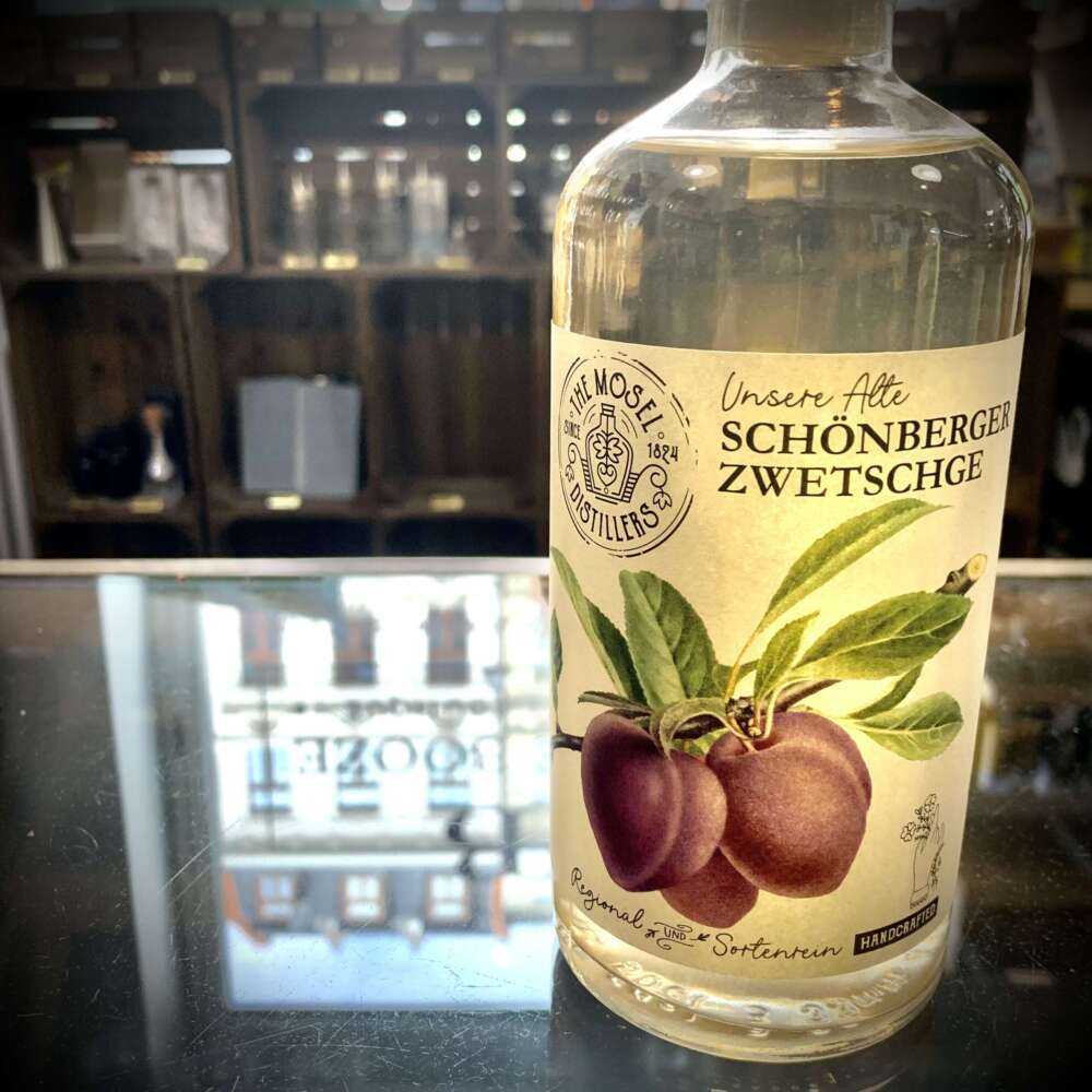 The Mosel Distillers Schönberger Zwetschge 40% 0,5l – Bild 2