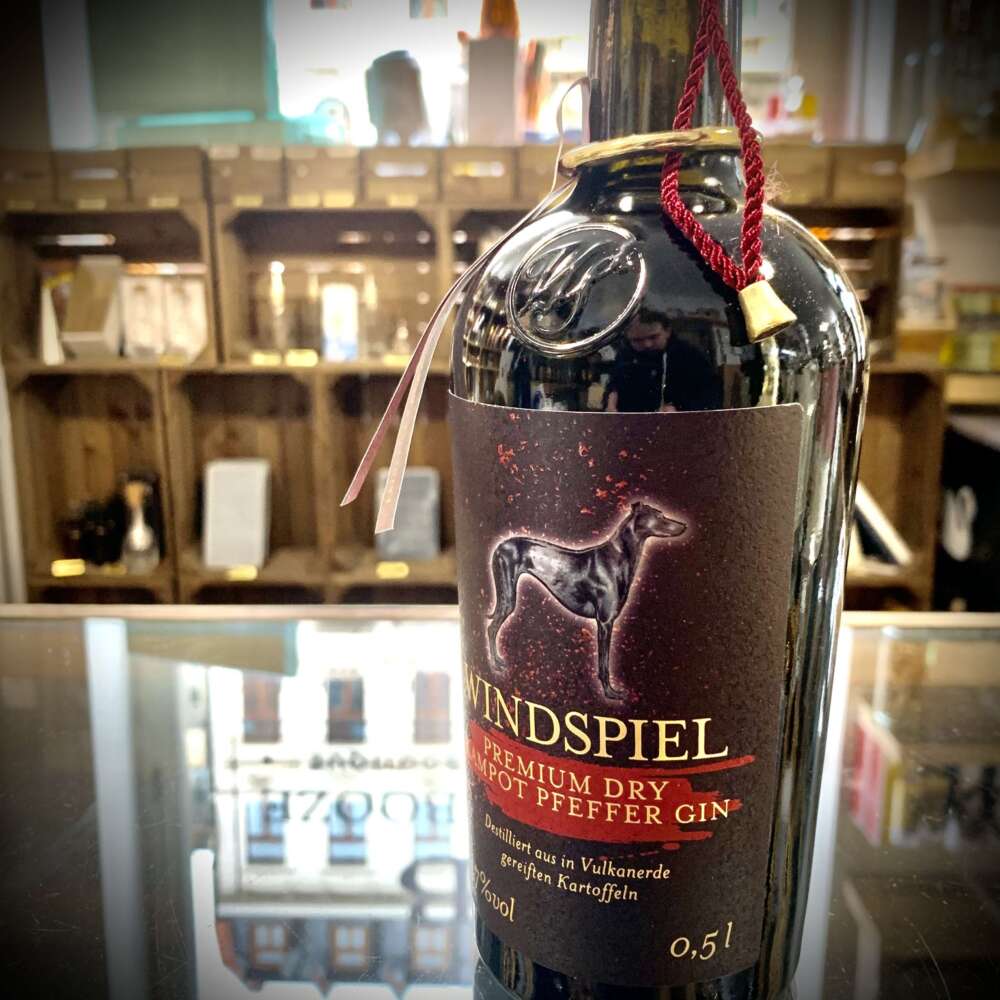 Windspiel Kampot Pfeffer Gin 47% 0,5l – Bild 2