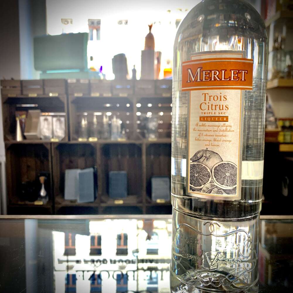 Merlet Trois Citrus Triple Sec Orangenlikör 40% 0,7l – Bild 2
