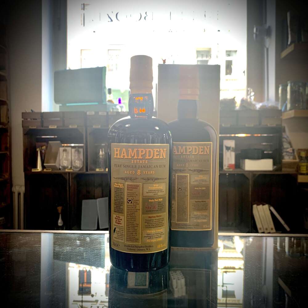Hampden Estate 8 years Rum 46% – Bild 3