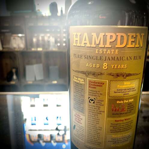 Alternative view of Hampden Estate 8 years Rum 46%
