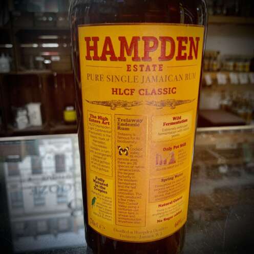Alternative view of Hampden HLCF Classic Rum 60% 0,7l