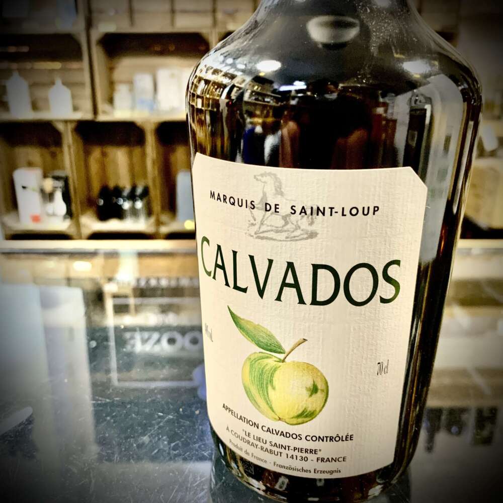 Calvados Marquis de Saint-Loup Selection 40%  0,7l – Bild 2