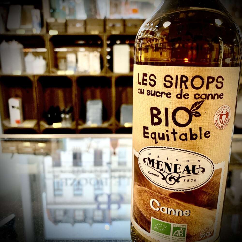 Maison Meneau Canne Sirop "brauner Rohzucker" Sirup 0,5l – Bild 2