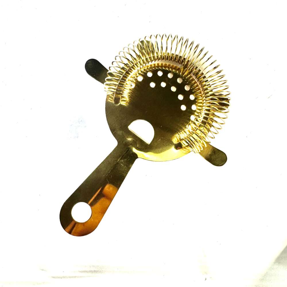 Einfacher Strainer "Hawthorne" Gold