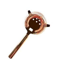 Hochwertiges Barzubehör: Der Hawthorne Biloxi Julep Strainer Kupfer für präzises Abseihen und elegantes Design. Jetzt im Belle Booze Shop erhältlich!