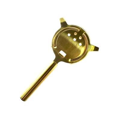 Hawthorne Biloxi Julep Strainer Gold