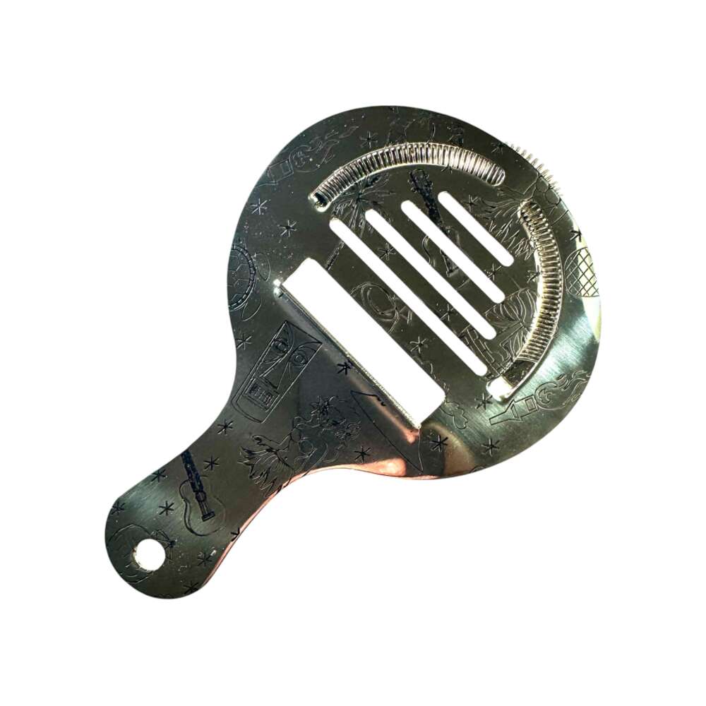 Coley Strainer Edelstahl Tiki – Bild 3