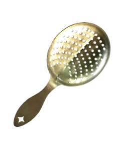 Bonzer Julep Strainer Matt gebürsteter Edelstahl