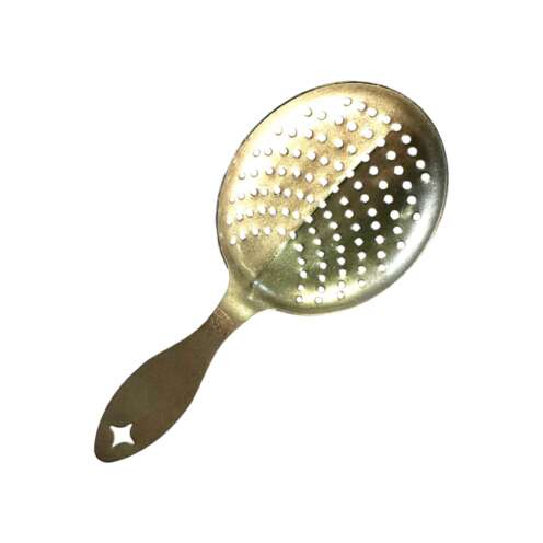 Bonzer Julep Strainer Matt gebürsteter Edelstahl