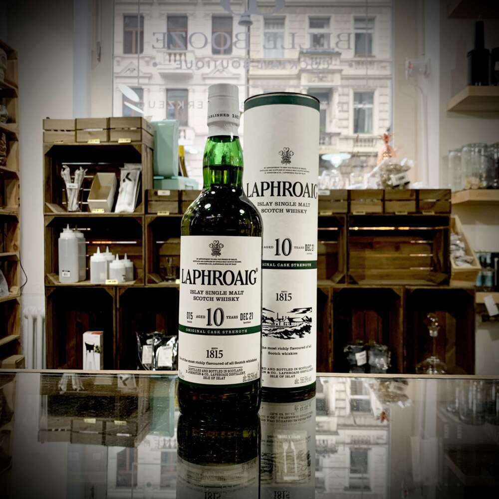 Laphroaig Cask Strength Whisky 10y 56,5% 0,7l – Bild 3