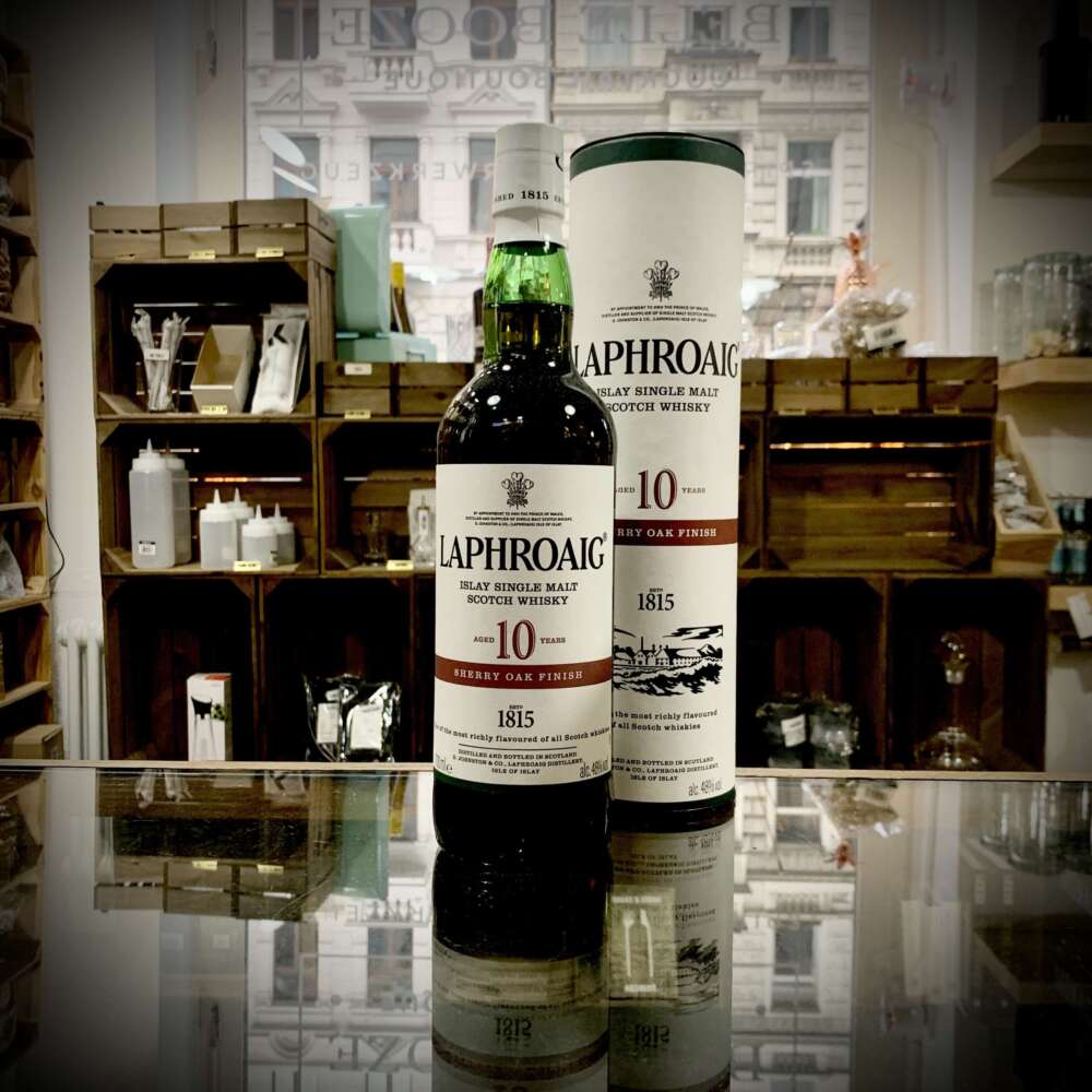 Laphroaig Sherry Olorosso Cask Whisky 10y 48% 0,7l – Bild 3