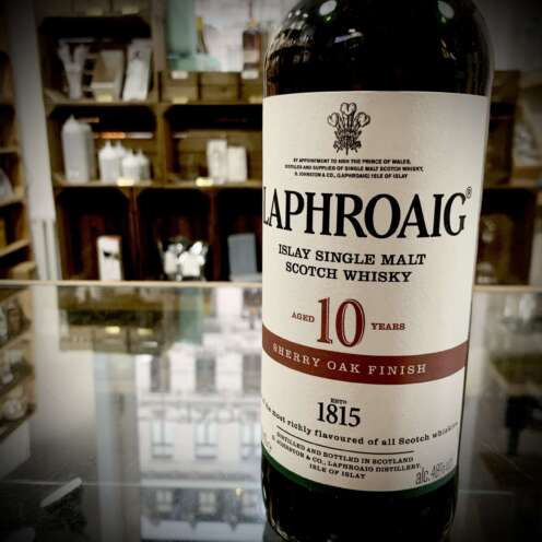Alternative view of Laphroaig Sherry Olorosso Cask Whisky 10y 48% 0,7l