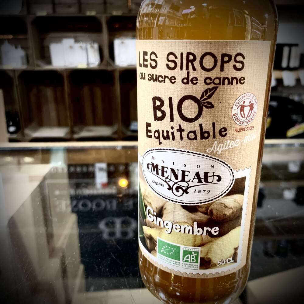 Maison Meneau Gingembre Sirop "Ingwer" Sirup 0,5l – Bild 2