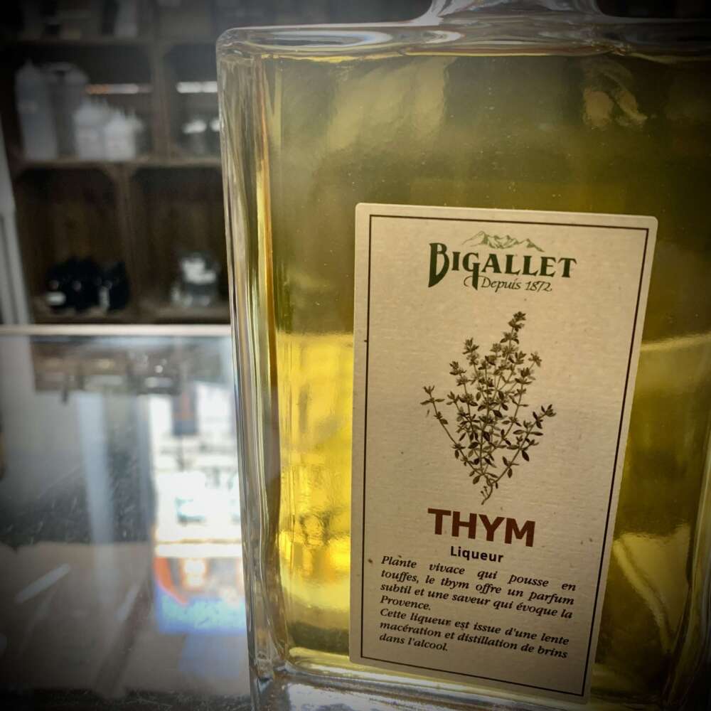 Bigallet Liqueur Thyme (Thymian) 35% 0,35l – Bild 2