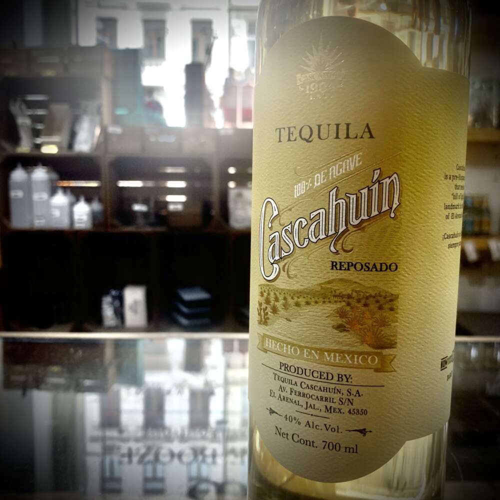 Tequila Cascahuin Reposado 100% Agave 40% 0,7l – Bild 2