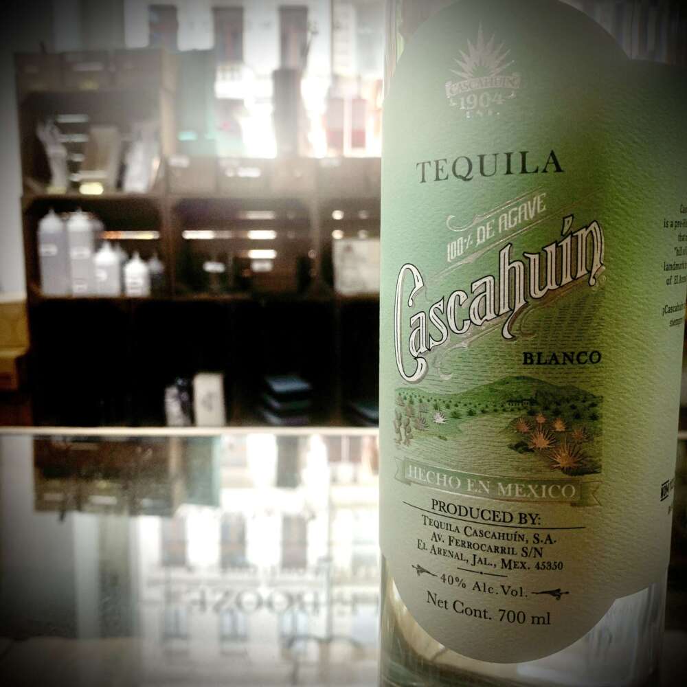 Tequila Cascahuin Blanco 100% Agave 40% 0,7l – Bild 2