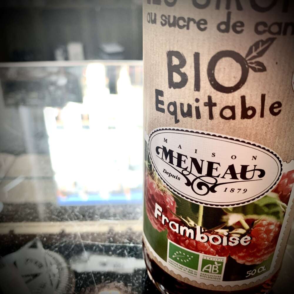 Maison Meneau Frambois Sirop "Himbeeren" Sirup 0,5l – Bild 2