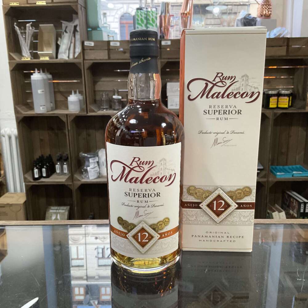 Rum Malecon 12 Anejo Reserva Superior 40% 0,7l – Bild 3