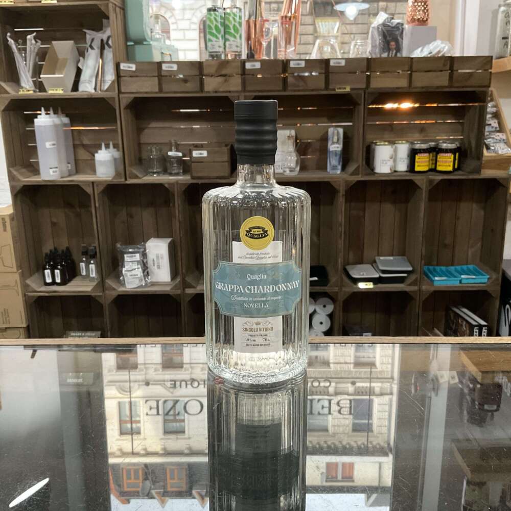 Distilleria Quaglia Grappa Chardonnay 40% 0,7l