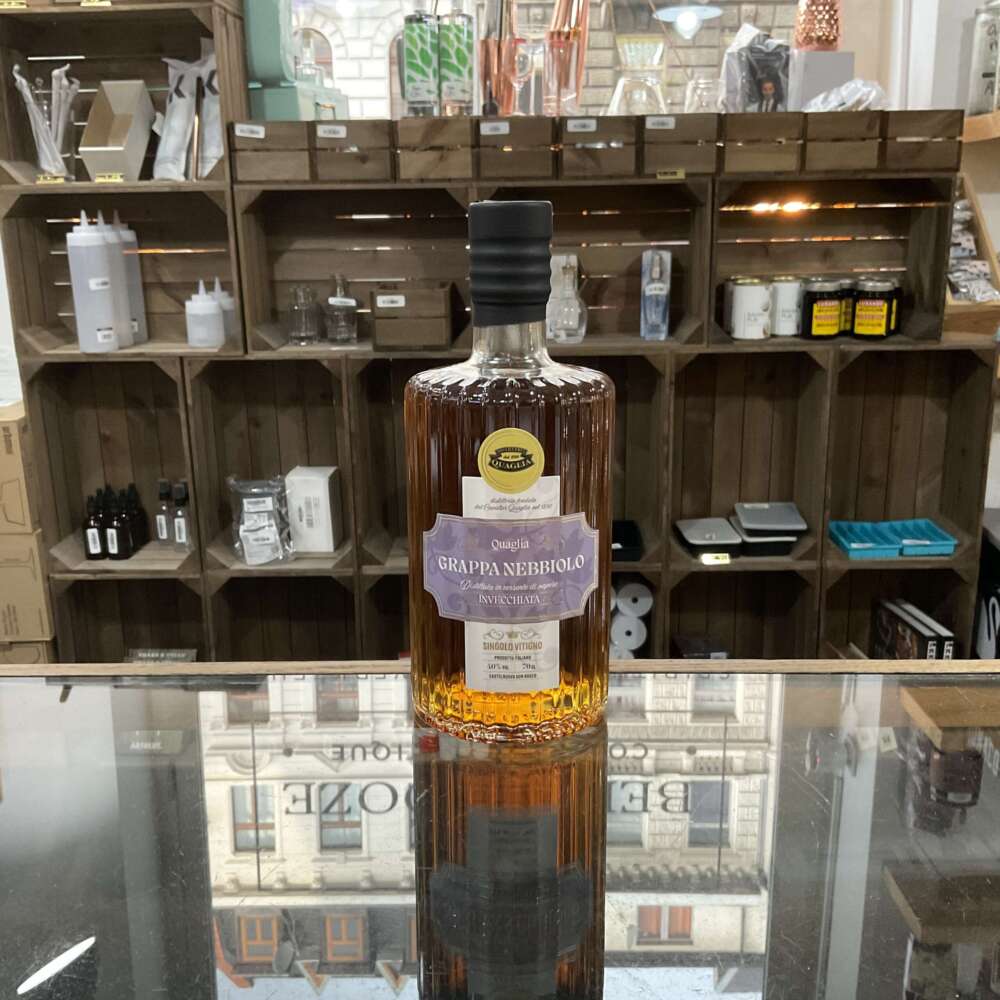 Distilleria Quaglia Grappa Nebbiolo 40% 0,7l