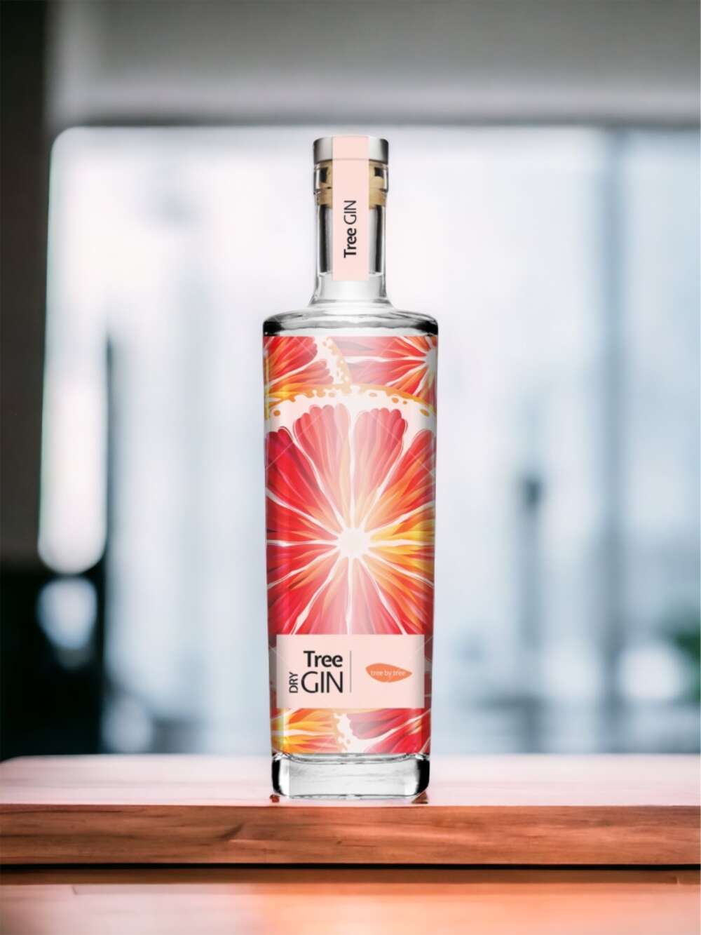 Tree Dry Gin Pink Grapefruit 42% 0,5L – Bild 3