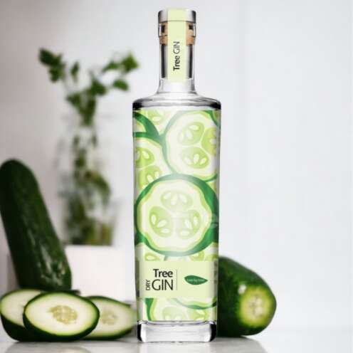 Alternative view of Tree Dry Gin Gurke 42% 0,5L