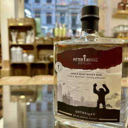 Alternative view of Unchained Single Malt Köln “White Dog” 42% 0,5l