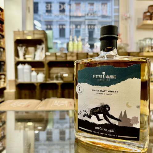 Alternative view of Unchained Single Malt Whisky Köln “Peated” Port 48% 0,5l