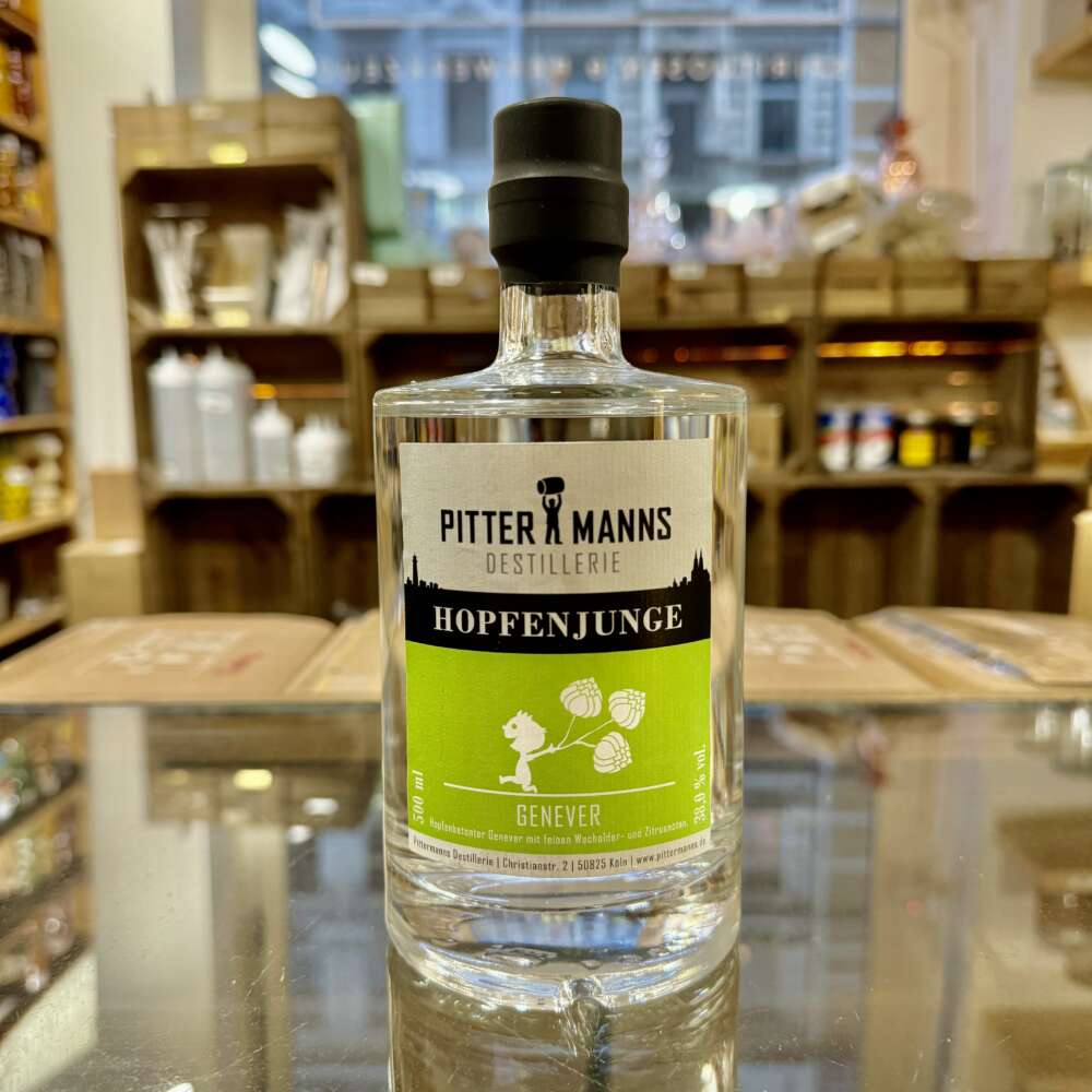 Pittermanns Hopfenjunge Genever 38% 0,5l – Bild 3