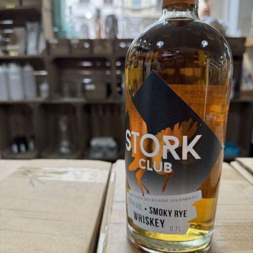 Alternative view of STORK CLUB Smoky Rye Whisky 50% 0,7l