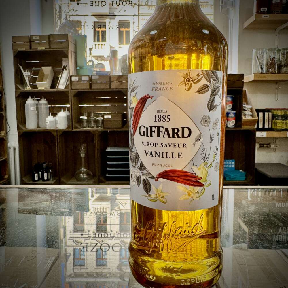 Giffard Vanille Sirup 1l – Bild 2