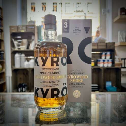 Kyrö Malt Rye Wood Smoke Whisky 47,2% 0,7l