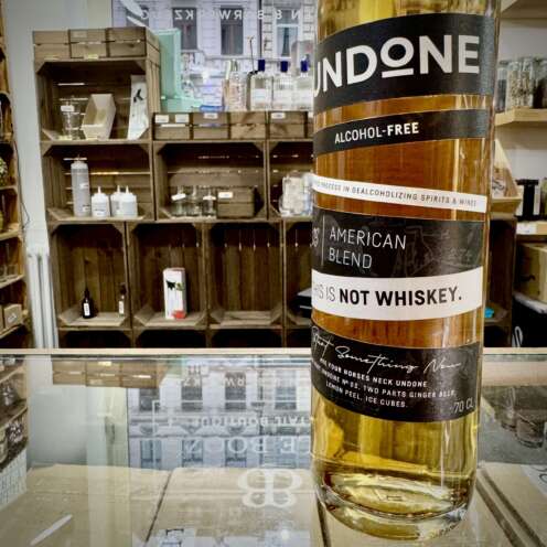 Alternative view of Undone" Not Whisky" 0%Abv 0,7L