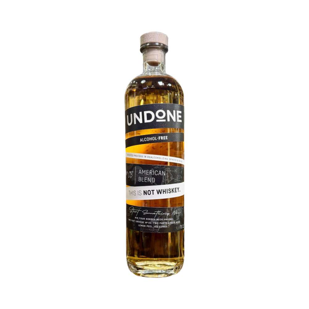 Undone" Not Whisky" 0%Abv 0,7L – Bild 3