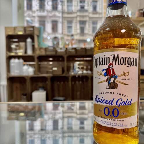 Alternative view of Captain Morgan spiced Gold 0,0% 0,7l