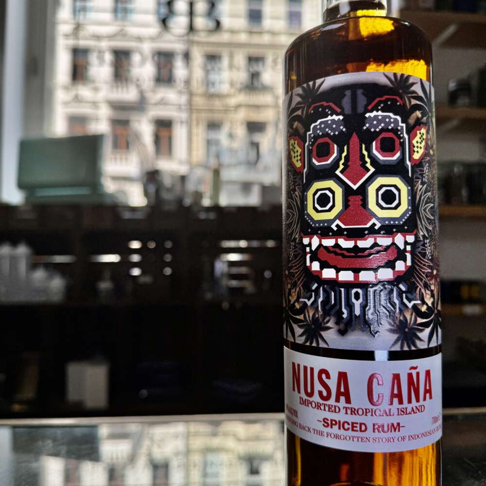 Nusa Cana Spiced Rum 40% 0,7l – Bild 2