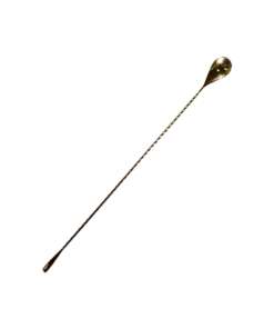 Teardrop Barspoon Gold 40cm