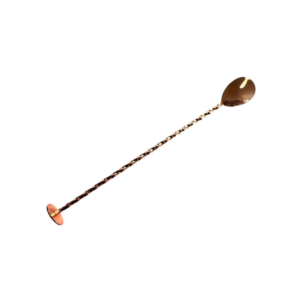 Classic Barspoon mit Muddler Kupfer 27cm