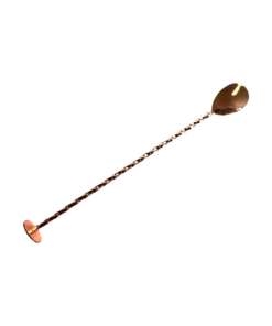 Classic Barspoon mit Muddler Kupfer 27cm