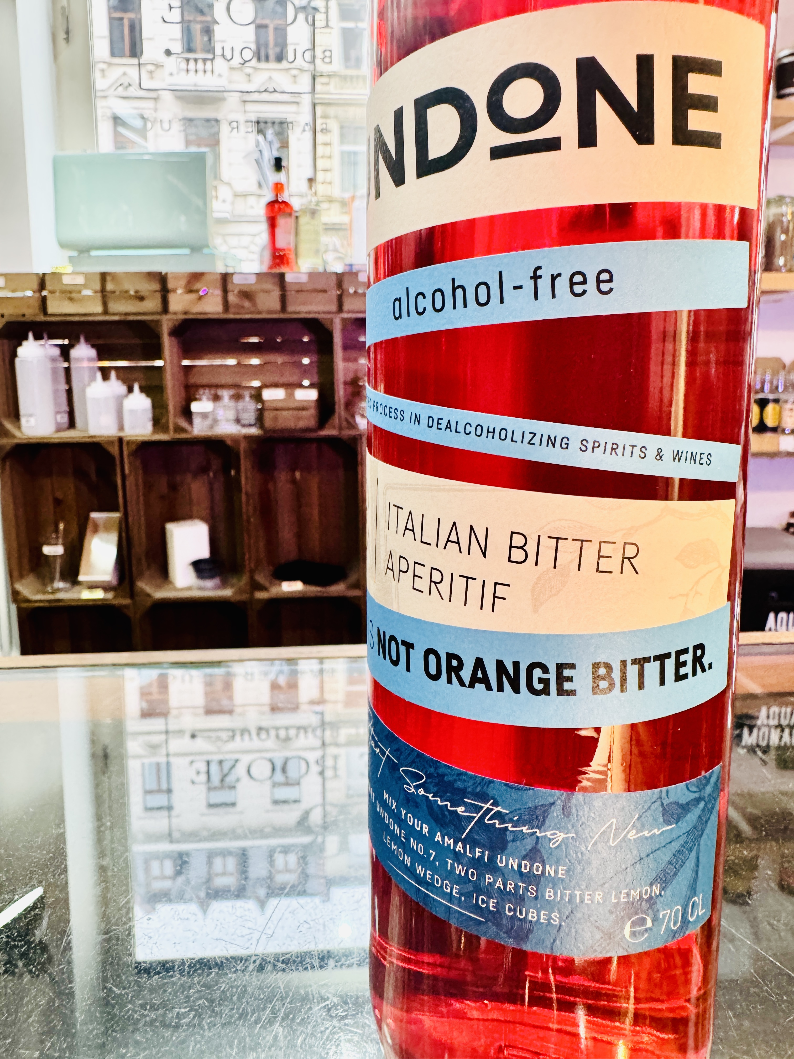 Undone No.7 " Not Orange Bitter" 0%Abv 0,7L – Bild 2