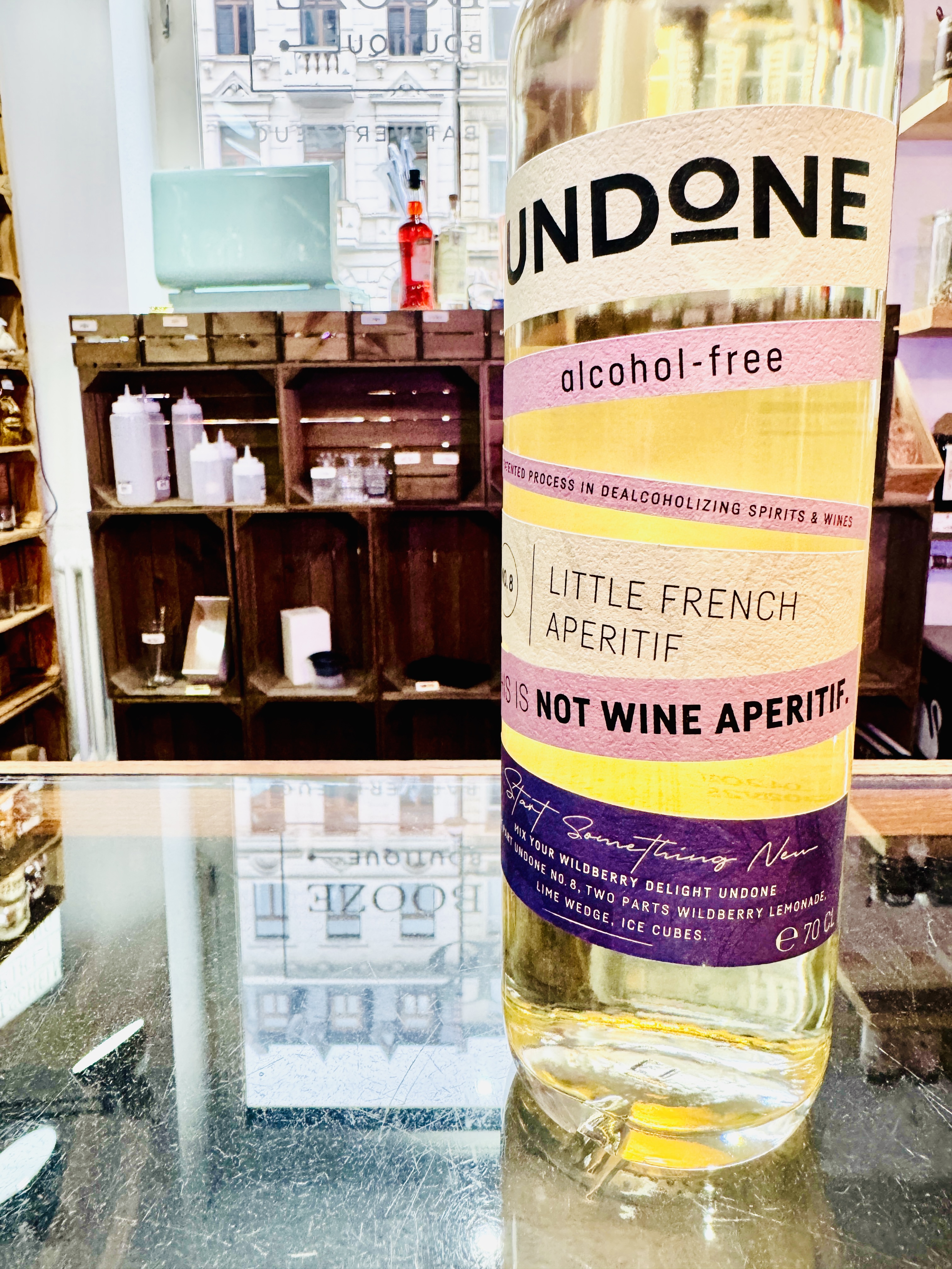 Undone No.8 " Not Wine Aperitif" 0%Abv 0,7L – Bild 2