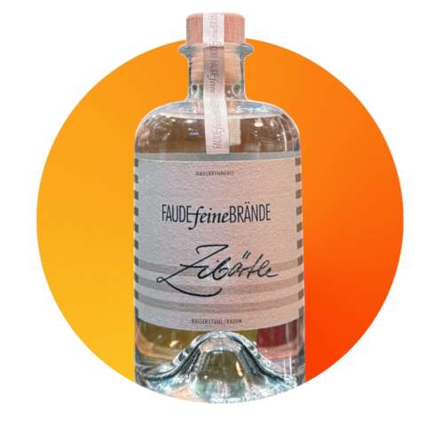 Faude feine Brände Zibärtle 40% 0,5l