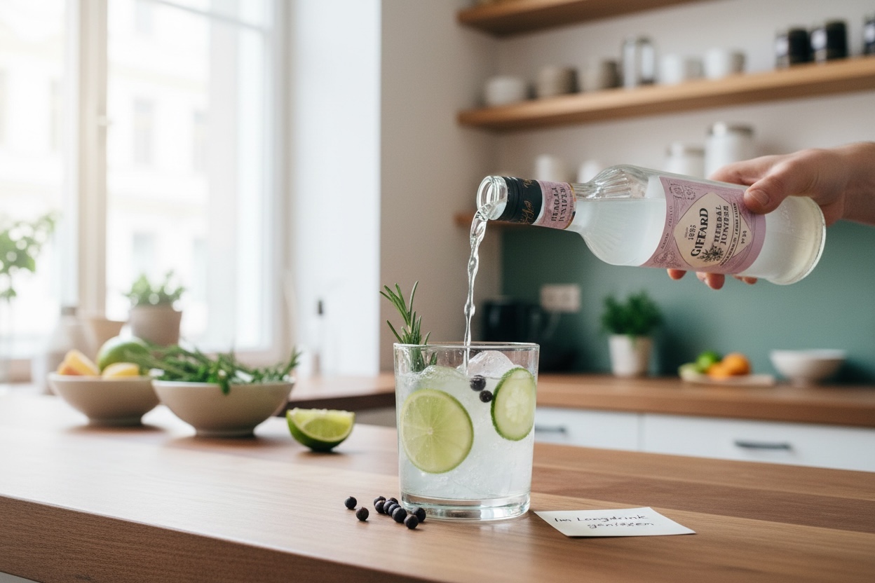 Giffard Herbal Juniper alkoholfrei 0,0% 0,7l – Bild 3