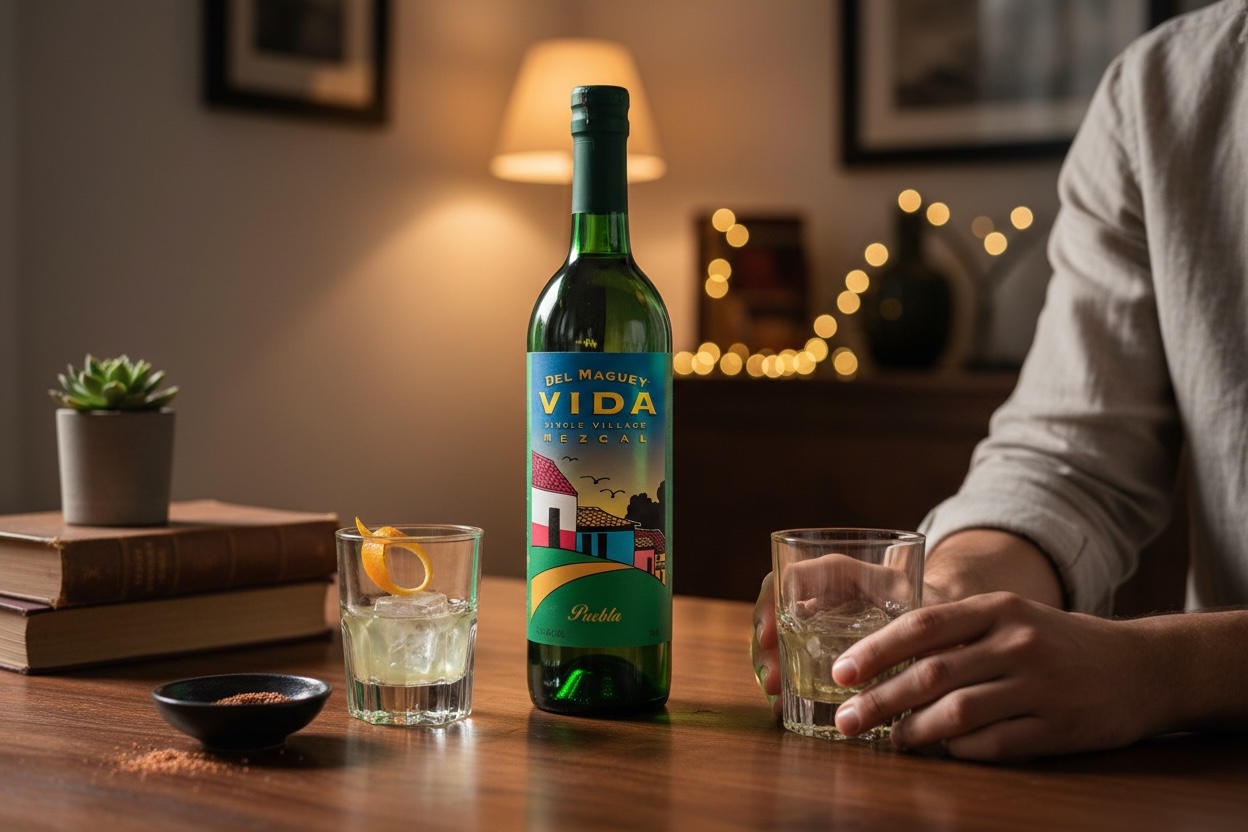 DEL Maguey Vida Puebla 40% 0,7l – Bild 3