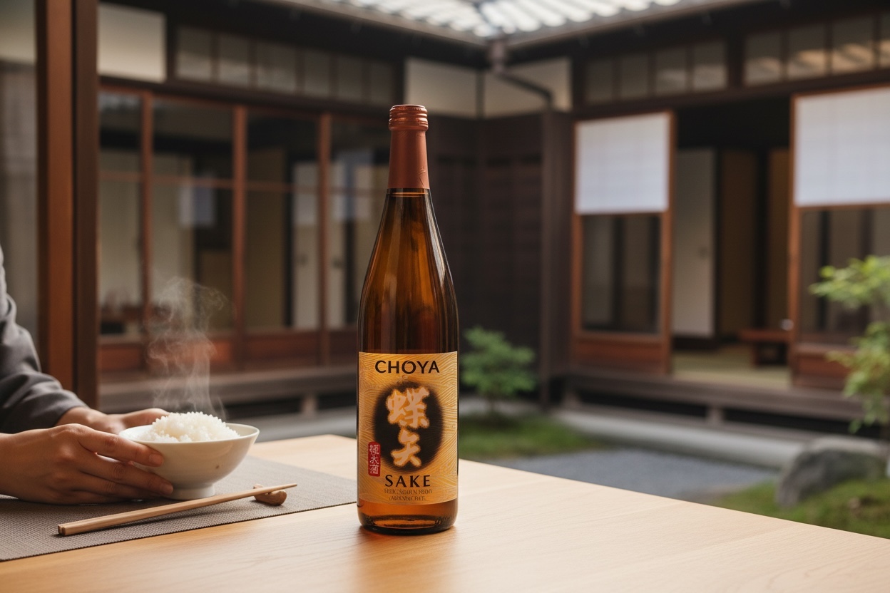 Choya Sake Junmai 14,5% 0,75l – Bild 4