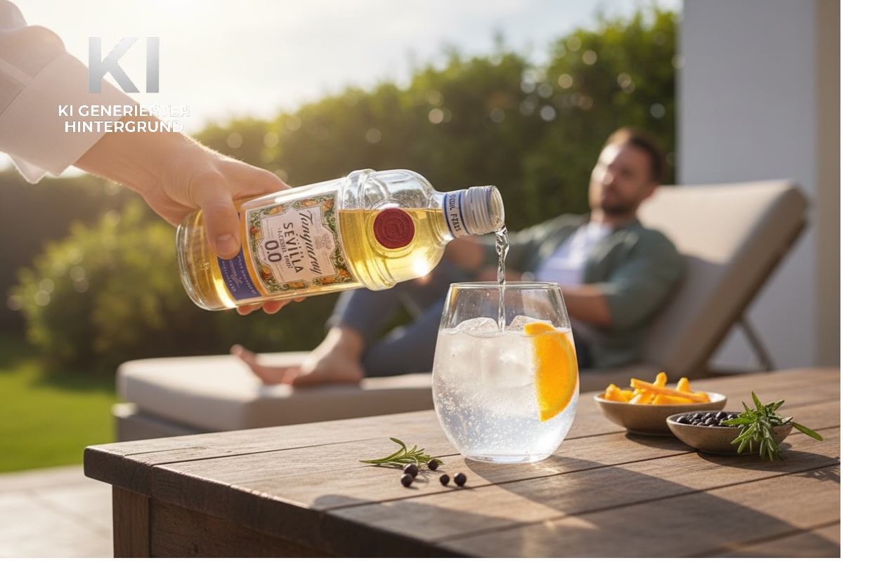 Tanqueray Flor de Sevilla 0.0 Alkoholfrei 0,7l – Bild 5